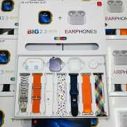 I20 Ultra Max SUIT 10in1 Smartwatch With TWS Earphone
